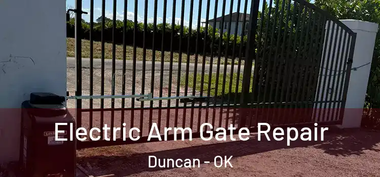 Electric Arm Gate Repair Duncan - OK
